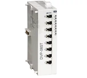 DVP08ST11N 8 Point, 8DI, (Switch-Type), 24V DC Power, SLIM